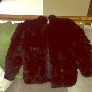 Vintage Rabbit Fur Coat